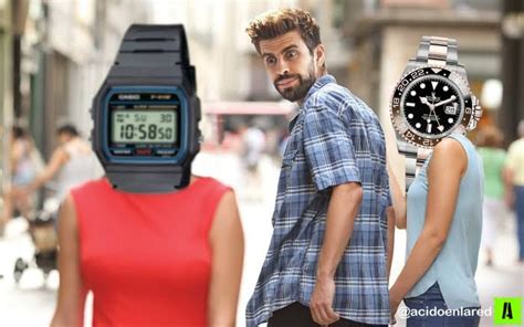 cambiaste un rolex por un casio meme|cambio de rolex por casio.